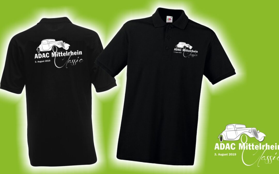 Teamtextilien für ADAC Mittelrhein Classic