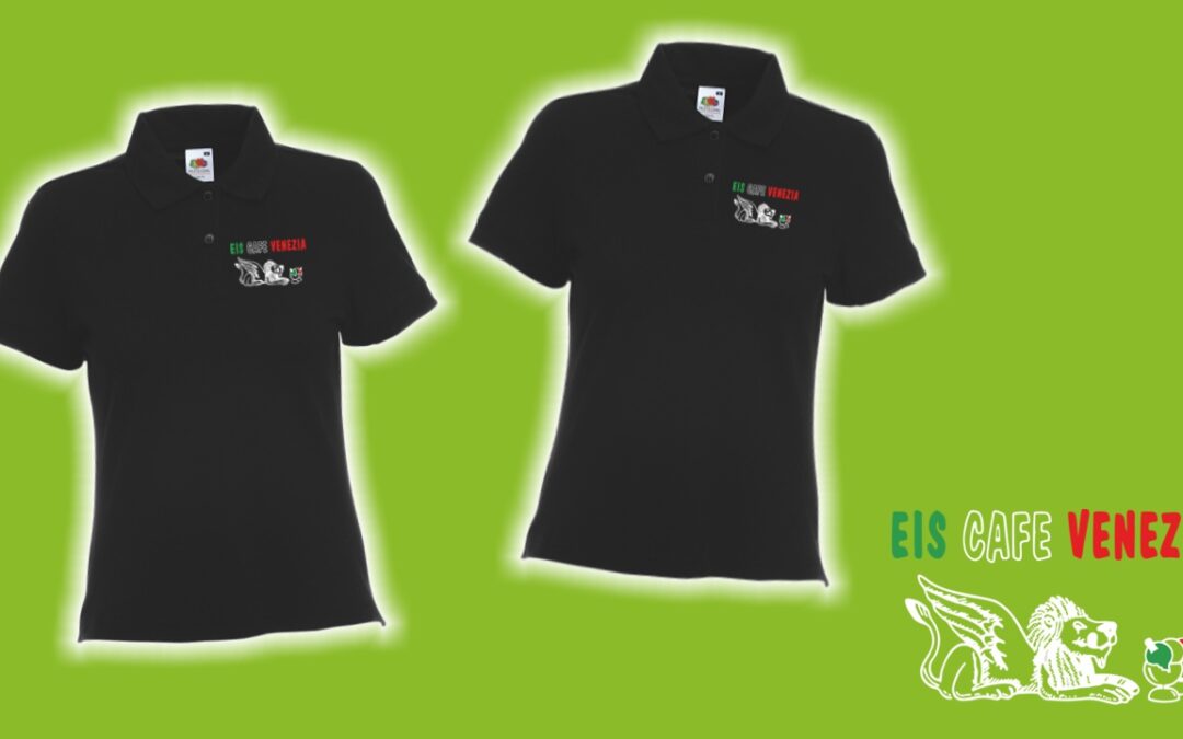 Eis Cafe Venezia mit neuer Teamkleidung