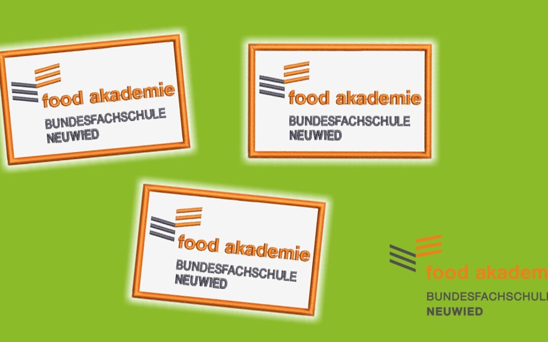 Neukunde: Aufnäher für Food Akademie