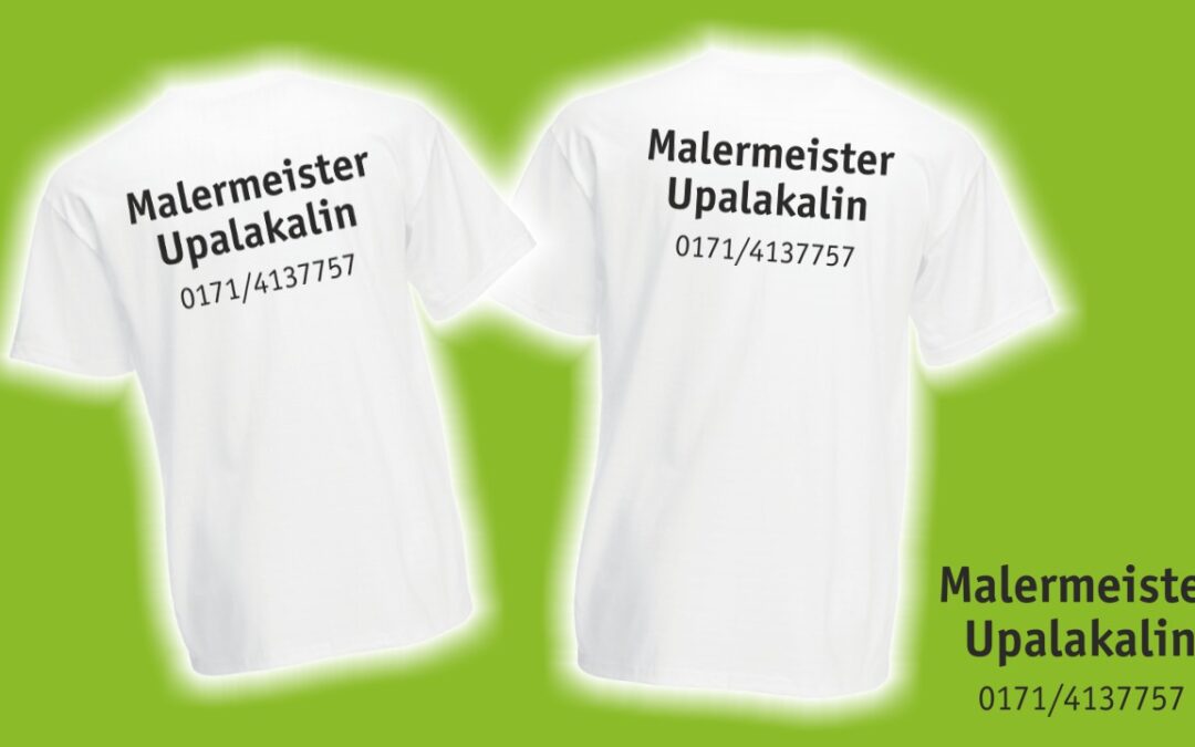 Neukunde: Malermeister Upalakalin