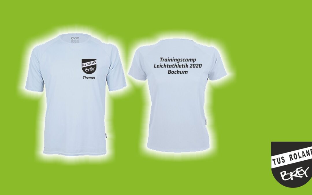 Tus Brey mit neuen Trainingstextilien