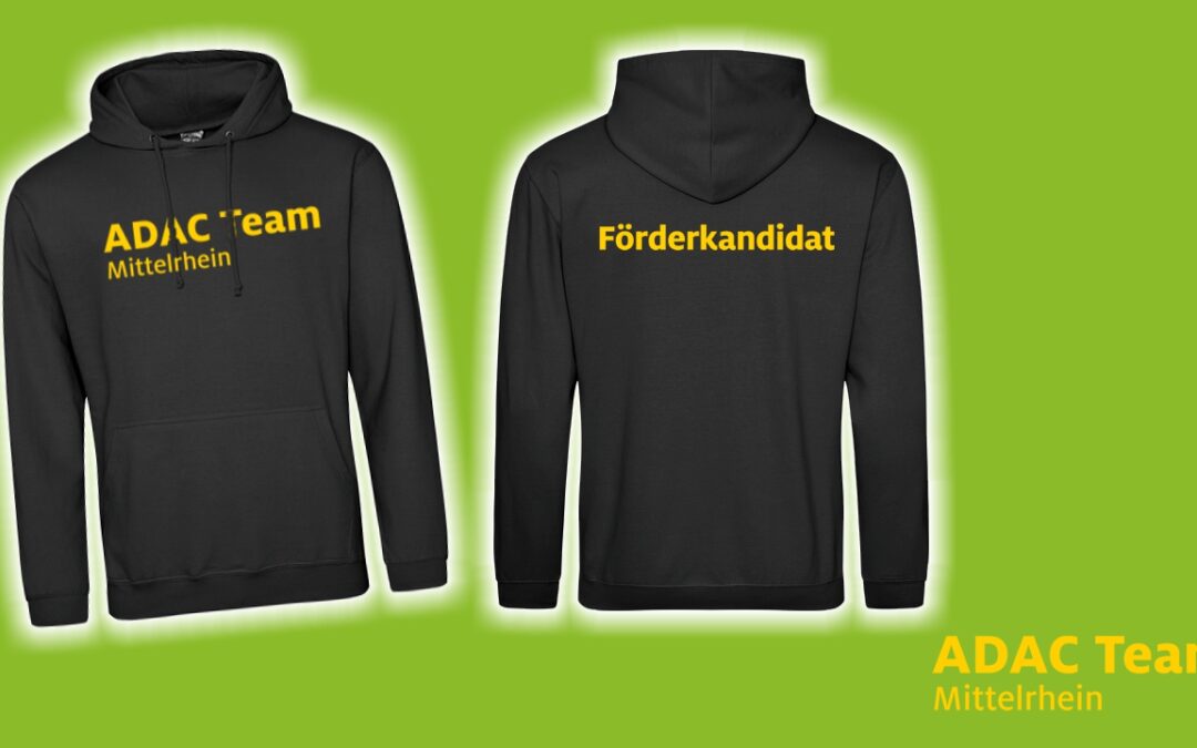ADAC mit Veranstaltungstextilien