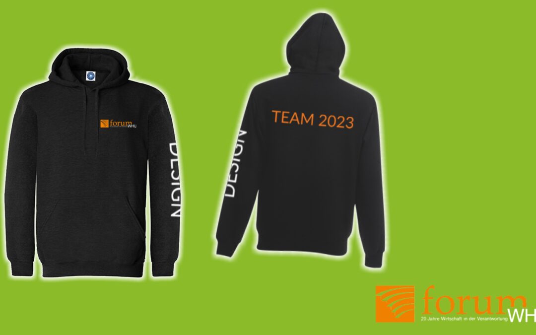 WHU mit Teamtextilien